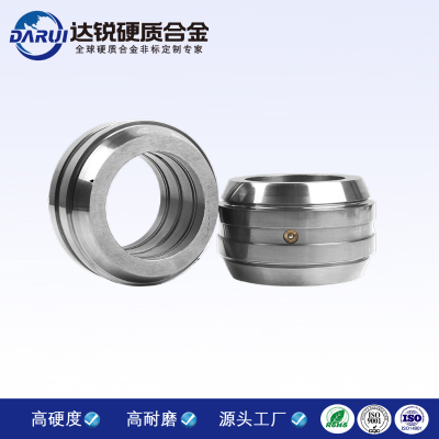 非標硬質(zhì)合金滾輪 硬質(zhì)合金軸套 鎢鋼耐磨件 密封合金輪 按圖紙要求加工